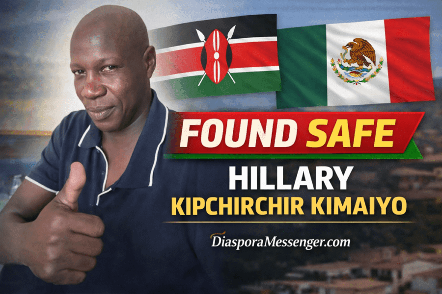 Found Alive: Agony Ends for Family of Kenyan Man Missing in Mexico