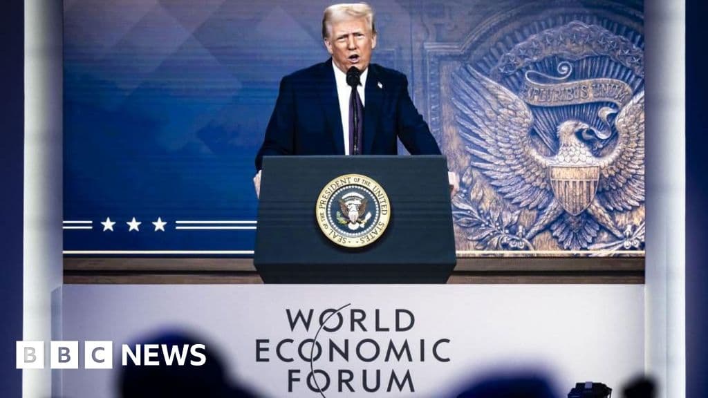 The Trump Tornado: "Global Disruption" Looms Over Davos as Elites Brace for Impact