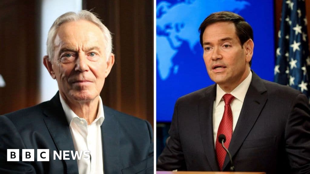 Trump Taps Tony Blair and Marco Rubio for Controversial "Gaza Peace Board"