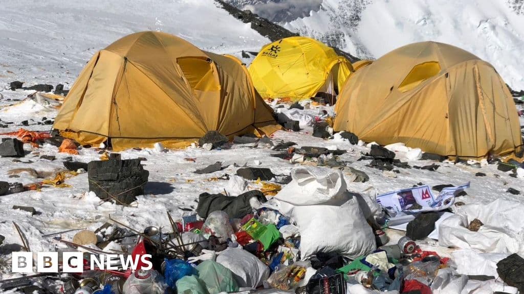 Nepal Scraps ‘Failed’ Everest Waste Deposit as Trash Piles Mount