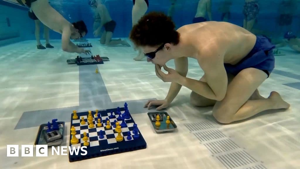 Checkmate in the Deep: The Breathless Rise of Underwater Chess