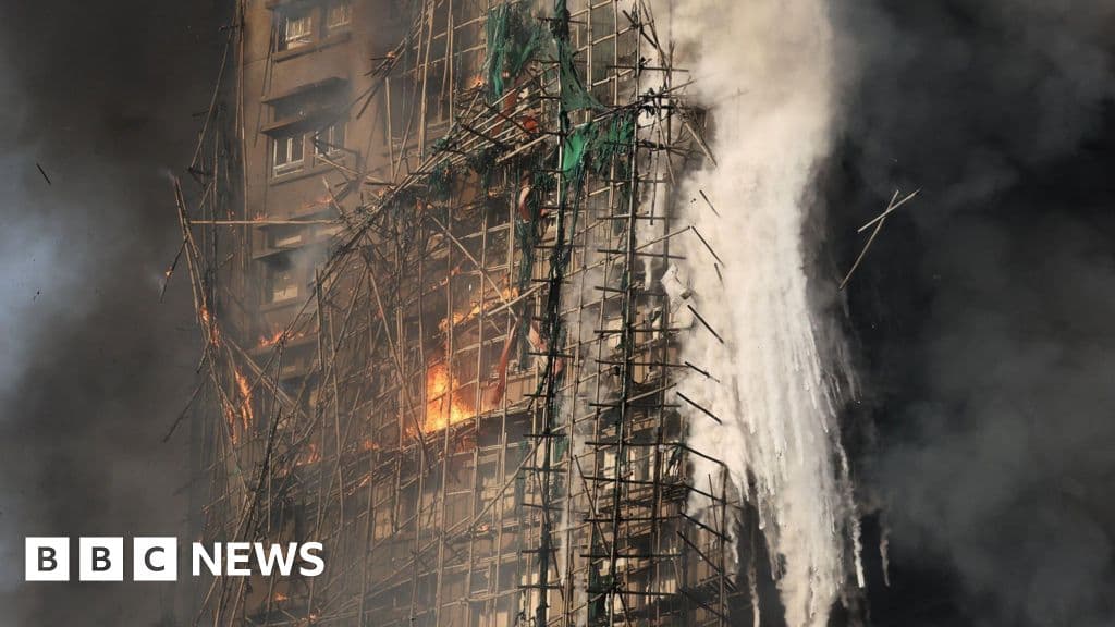 Hong Kong Tower Inferno Claims 94 Lives