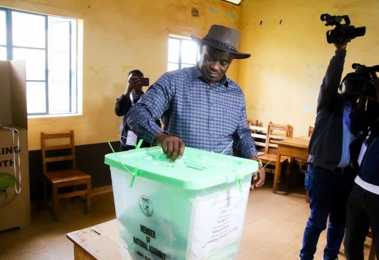 Muturi Votes as Mbeere North Decides in High-Stakes Poll