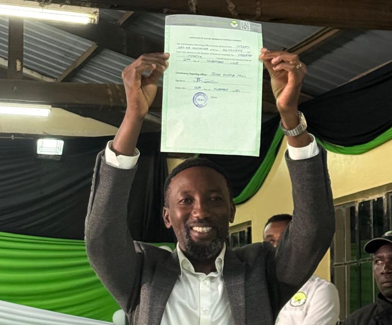 UDA’s Muthende Clinches Mbeere North Seat by 494 Votes