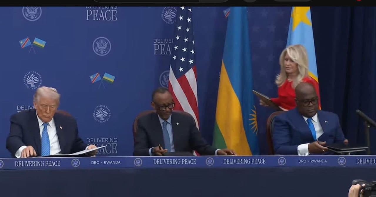 DRC, Rwanda Ink Historic Peace Deal in Washington