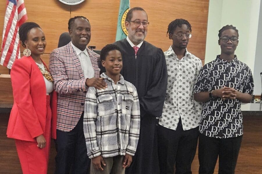 Kenyan Couple in Seattle Adopts Three American Brothers