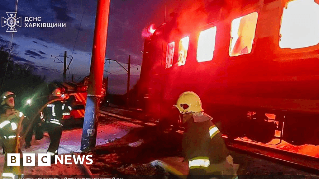 ‘Pure Terrorism’: Zelensky Condemns Deadly Russian Drone Strike on Kharkiv Passenger Train