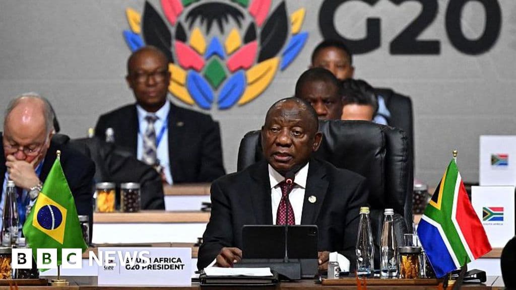US-SA Diplomatic Rift Deepens Over G20 Handover Row