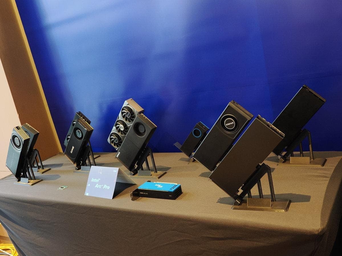 Intel Unveils Arc Pro B60 and B50 GPUs for Professional Workstations