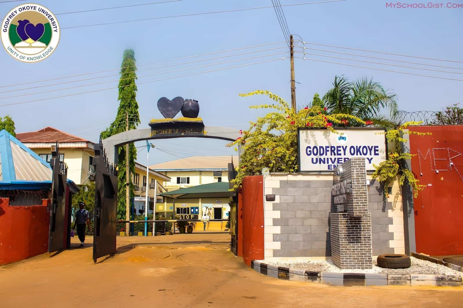 Admission Into Godfrey Okoye University, Ugwuomu-Nike – Enugu State 2026/2027 Academic Session Is Ongoing
