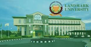 Landmark University, Omu-Aran, Kwara State 2026/2027 Admission Form Call 09069994000.