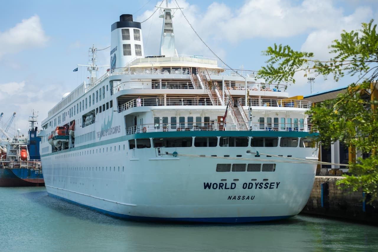 World's Largest Floating University Docks in Mombasa with 609 Students