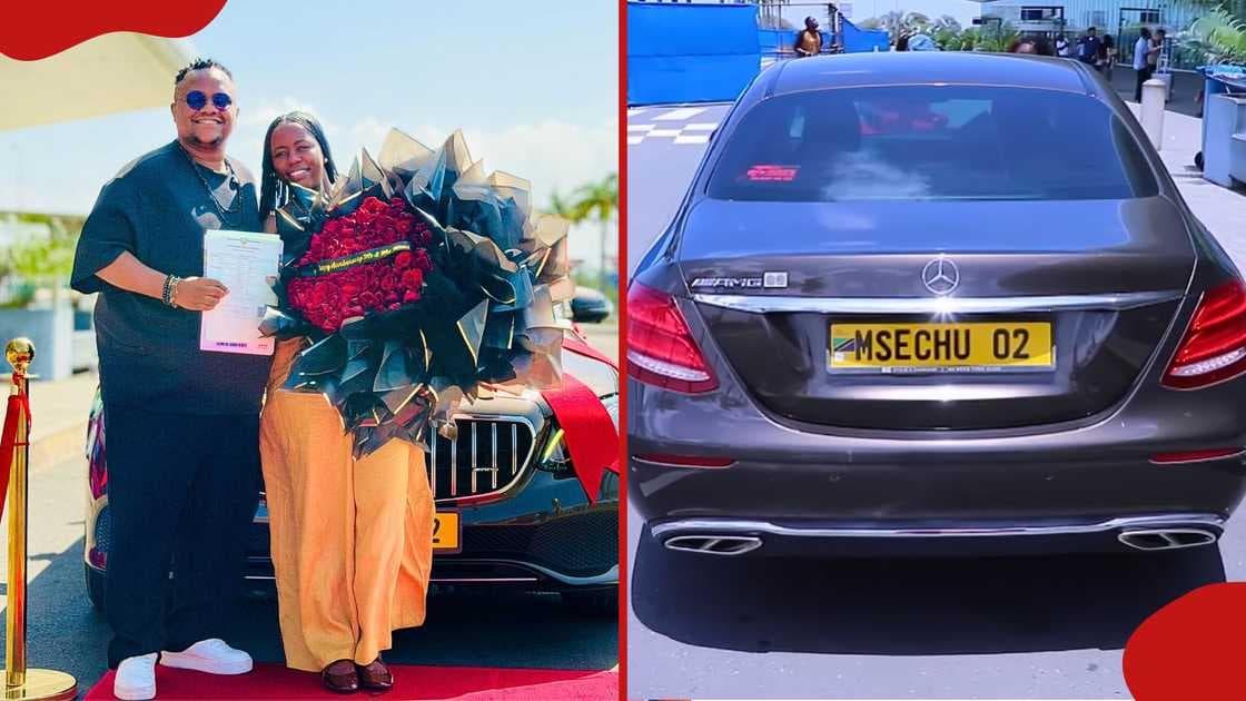 The Ultimate Gift: Singer Msechu Honors Wife with Luxury Mercedes-Benz