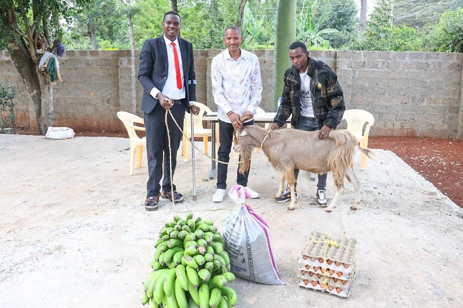 Chuka Farmer Gifts MP Owino Goat in Gratitude for Online Lessons