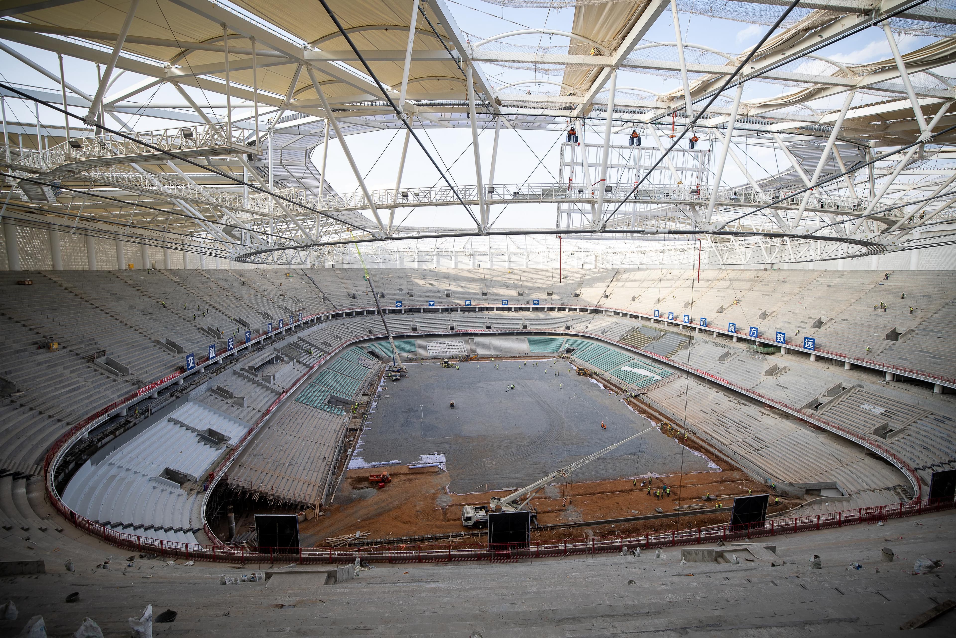 Samia Stadium Nears Completion Ahead of 2027 AFCON