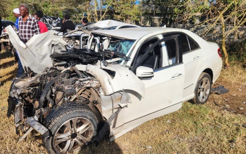 CCTV Shows Jirongo's Final Turn Before Fatal Naivasha Crash