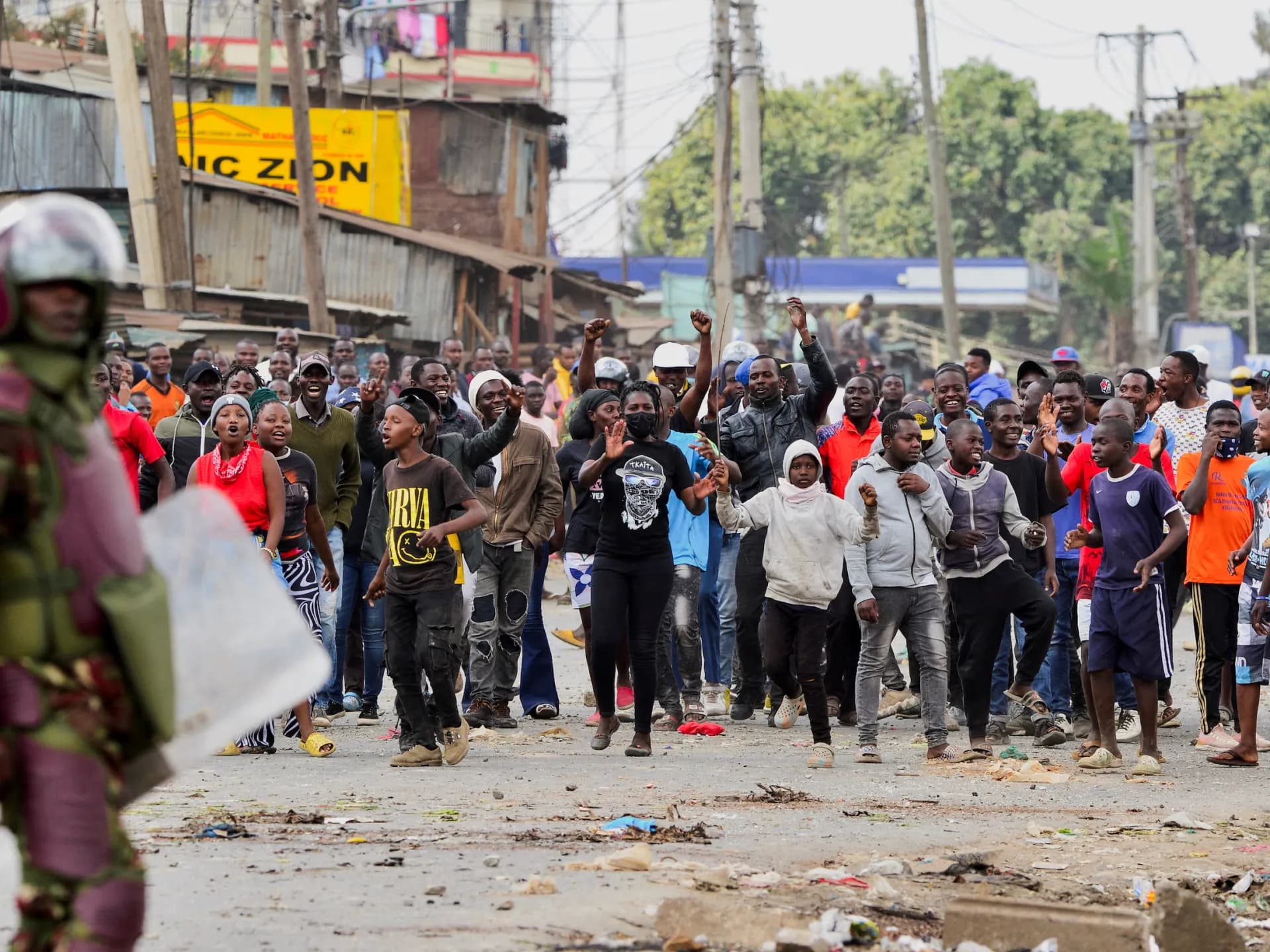 Police Arrest Eight in Post-Protest Crackdown on Looting and Theft