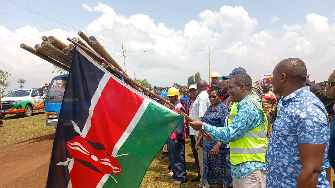 CS Wandayi Commissions Mt Elgon Last Mile Connectivity Project