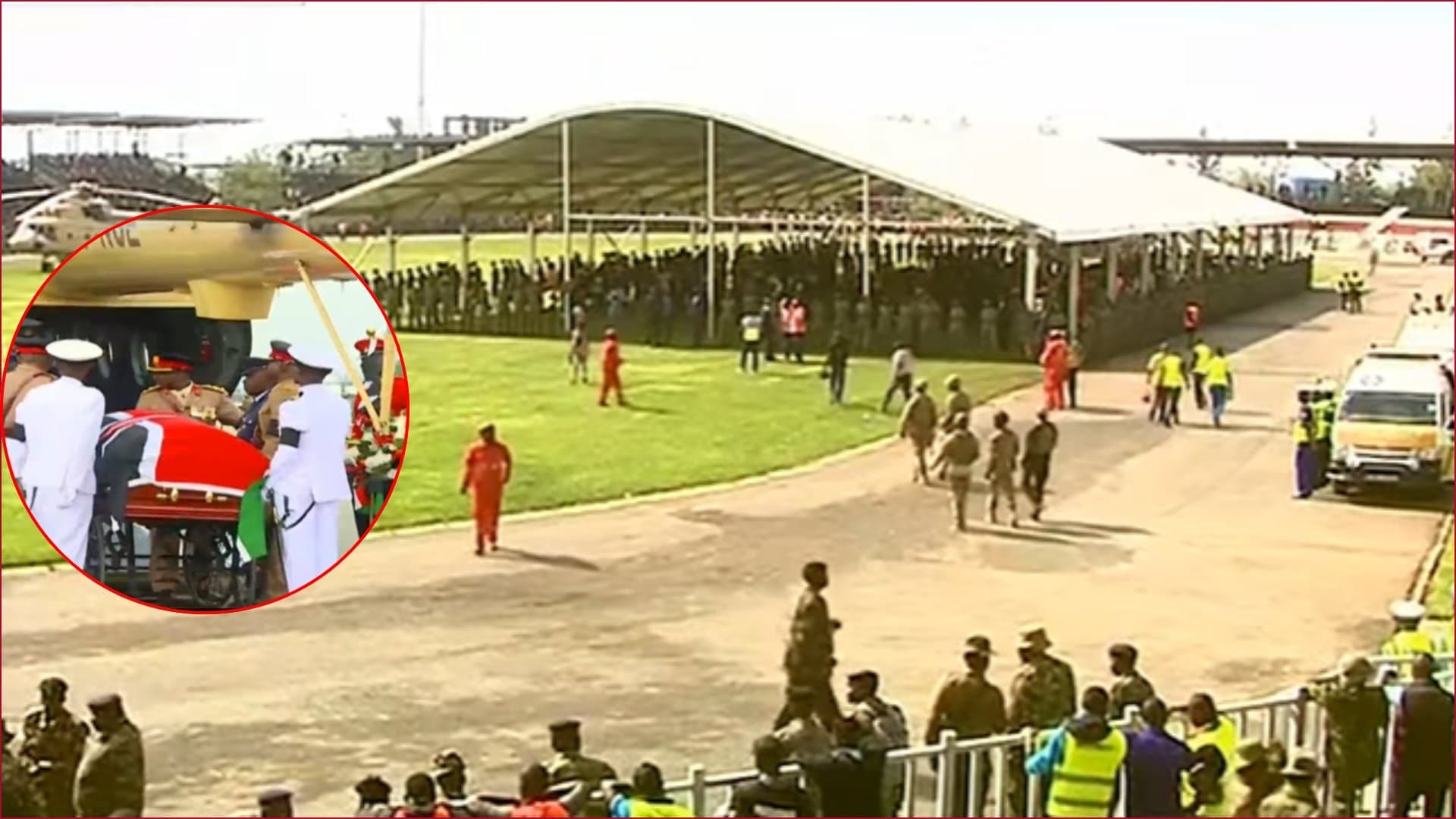 Thousands Gather in Kisumu for Raila Odinga's Public Viewing