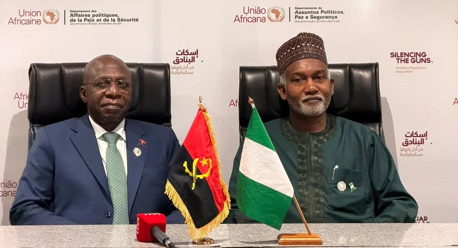 Nigeria, Angola sign visa-exemption agreement for diplomats, government officials