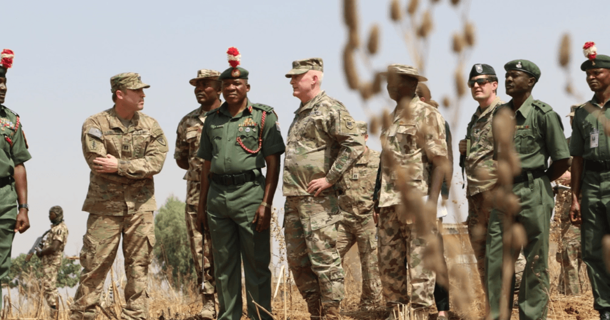 Defence HQ: US Troops in Nigeria for Intel, Not Combat