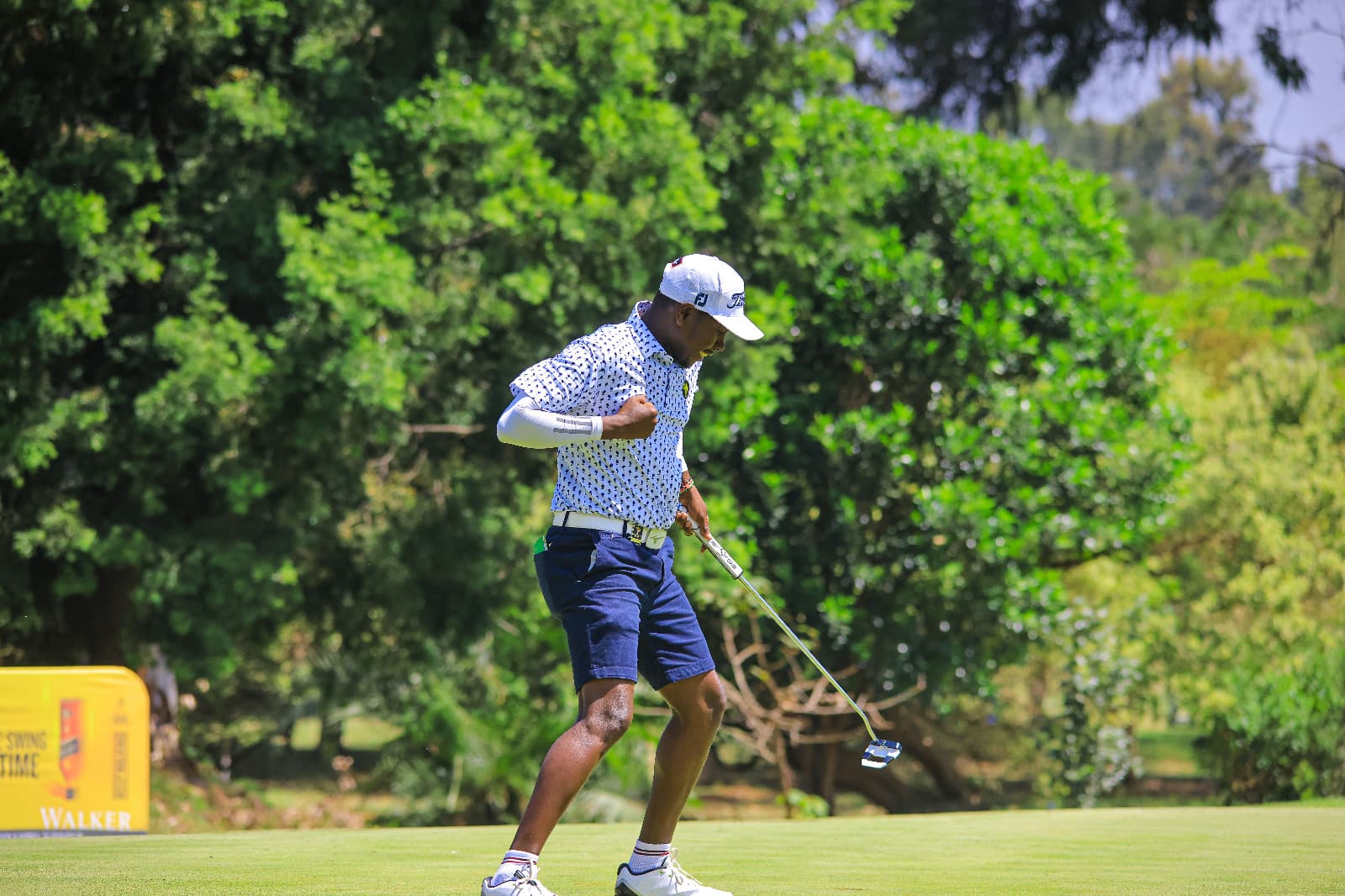 Amateur John Lejirma Shines Amidst Kenyan Golf Professionals