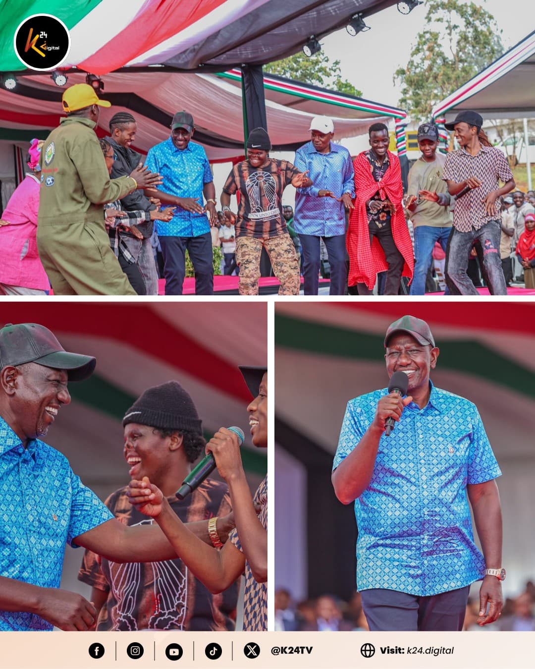 Ruto Splashes Sh708M to "Hustlers" in Kasarani Mega-Launch