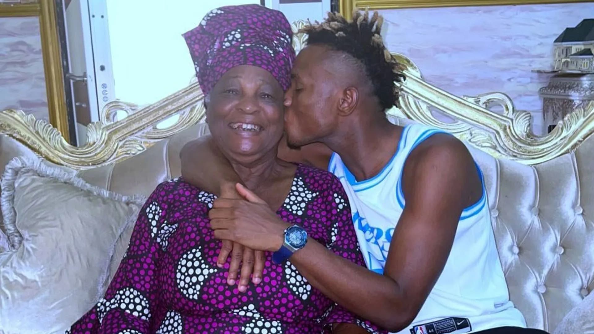 Super Eagles in Mourning: AC Milan Star Samuel Chukwueze Loses Mum