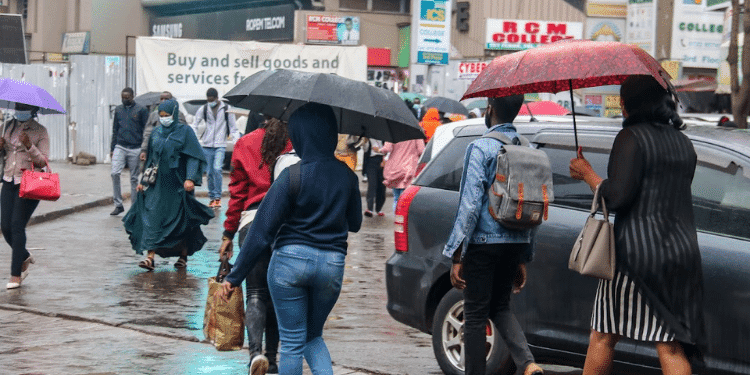 Intense Rains Forecast Across Kenya This Weekend