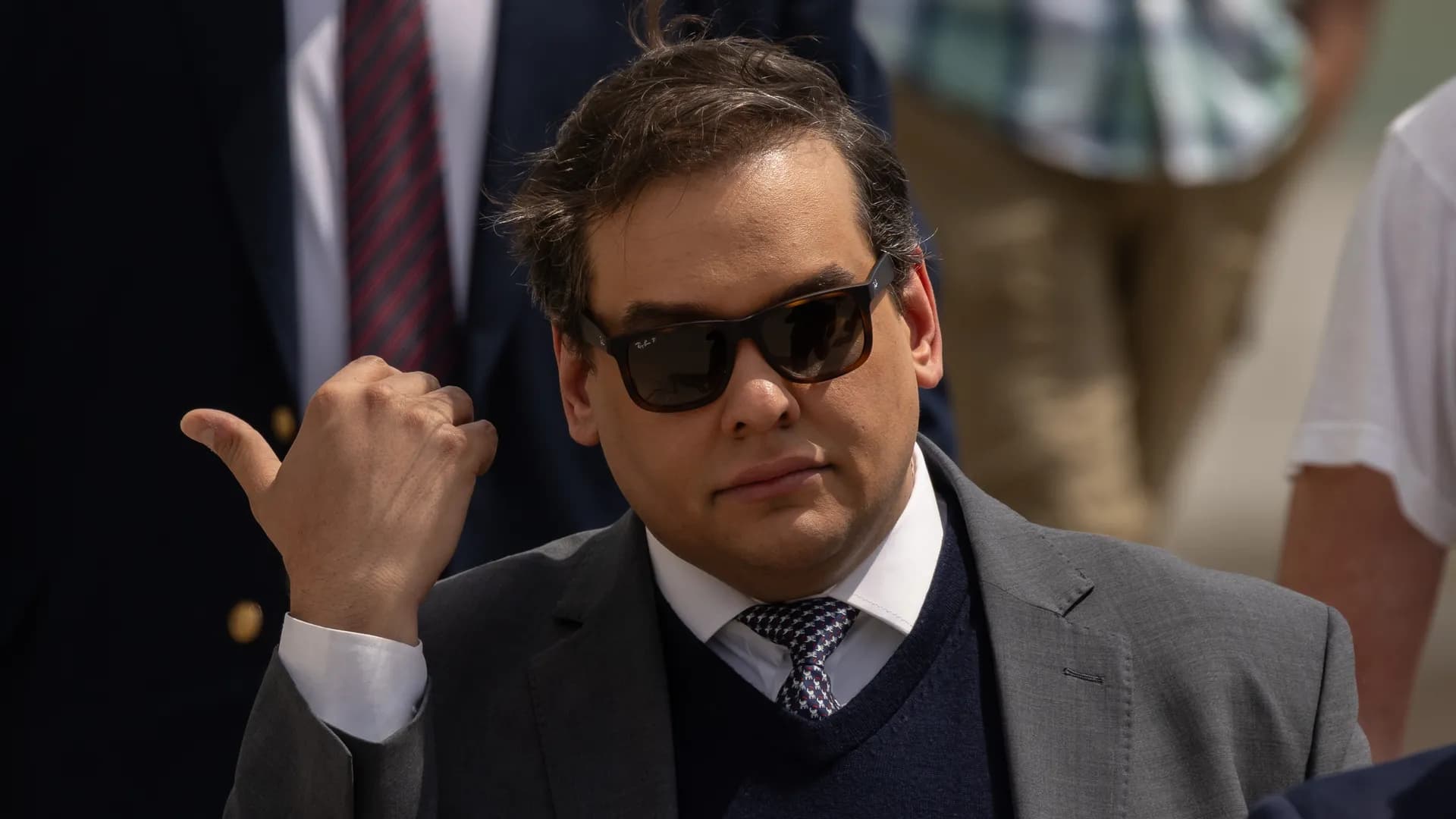 George Santos Calls Prison Sentence 'Disproportionate' After Trump Commutation