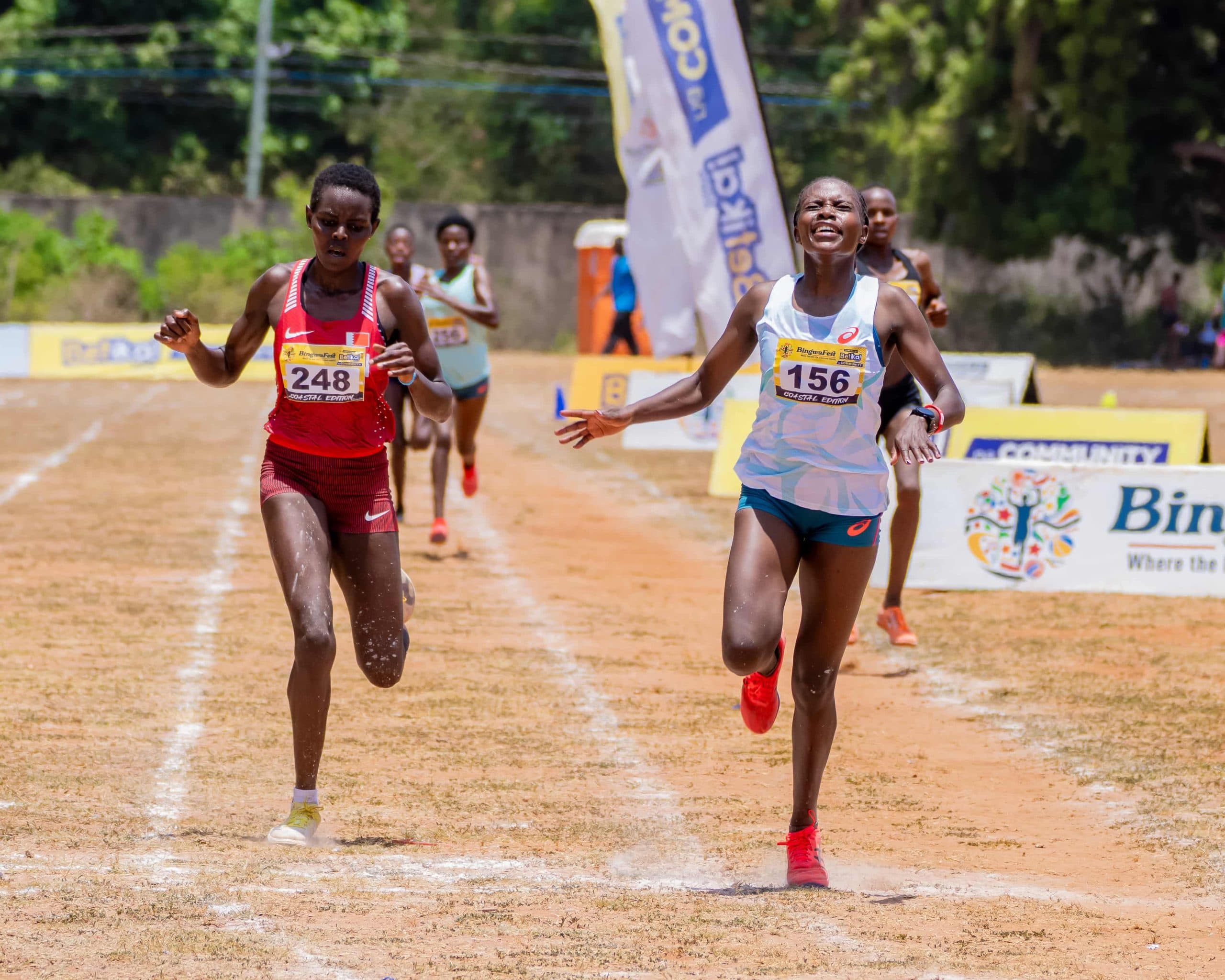Gladys Kwamboka Secures Spectacular Double Victory at BingwaFest