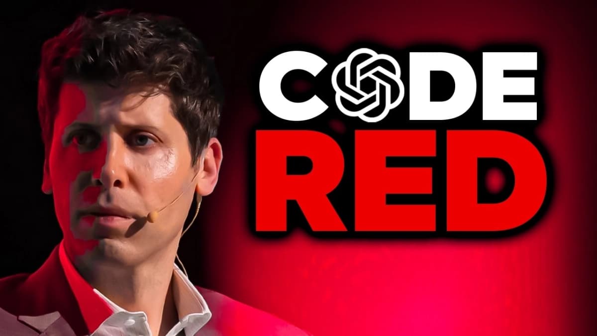 OpenAI Scrambles: Altman Issues 'Code Red' as Google Takes Lead