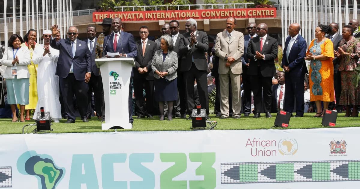 Nairobi Summit Reveals Hard Truths for Climate Innovators
