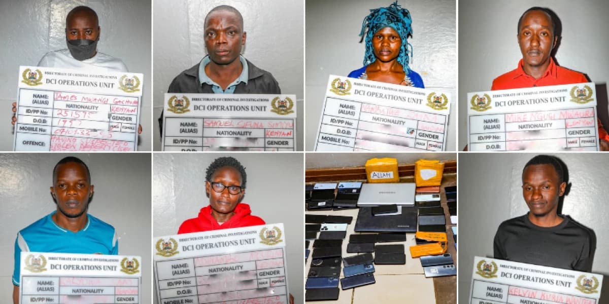 Digital Dragnet: DCI Smashes Nairobi Mobile Theft Ring, Recovers 900 Devices