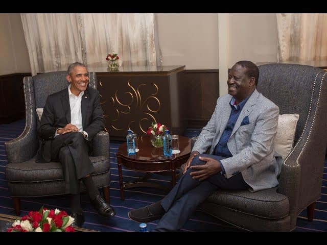 Obama Eulogises Raila Odinga Amidst Public Scrutiny