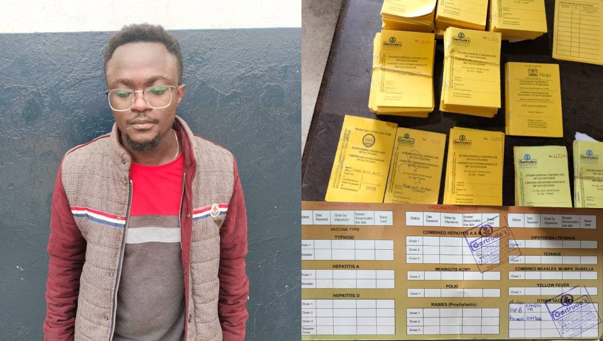 Police Bust Nairobi Forgery Ring, Recover Fake Health Stamps and Vaccination Cards