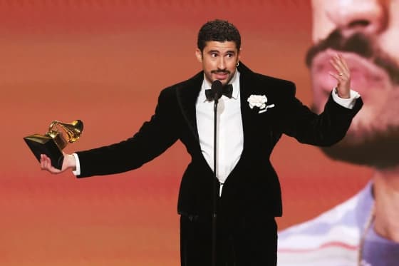 Bunny and Lamar King Supreme at Politically Charged Grammys