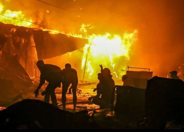 Tragedy in Kibera: Early Morning Fire Claims Six Lives, Injures Dozens in Makina Area