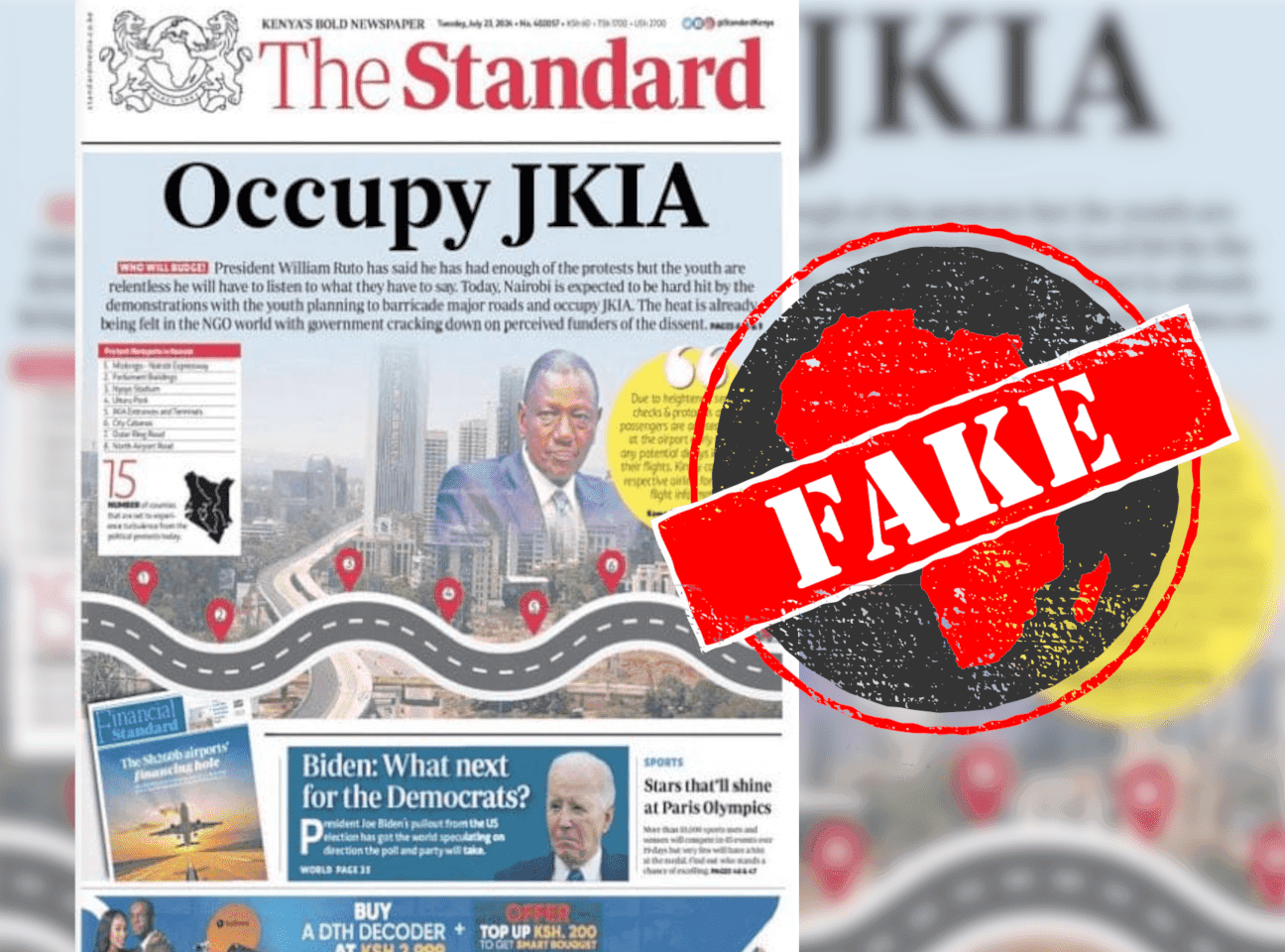 Standard Newspaper's Editorial Shift Sparks Political Debate