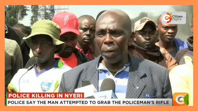 Trigger Happy: Karatina Erupts After Businessman Executed by Police