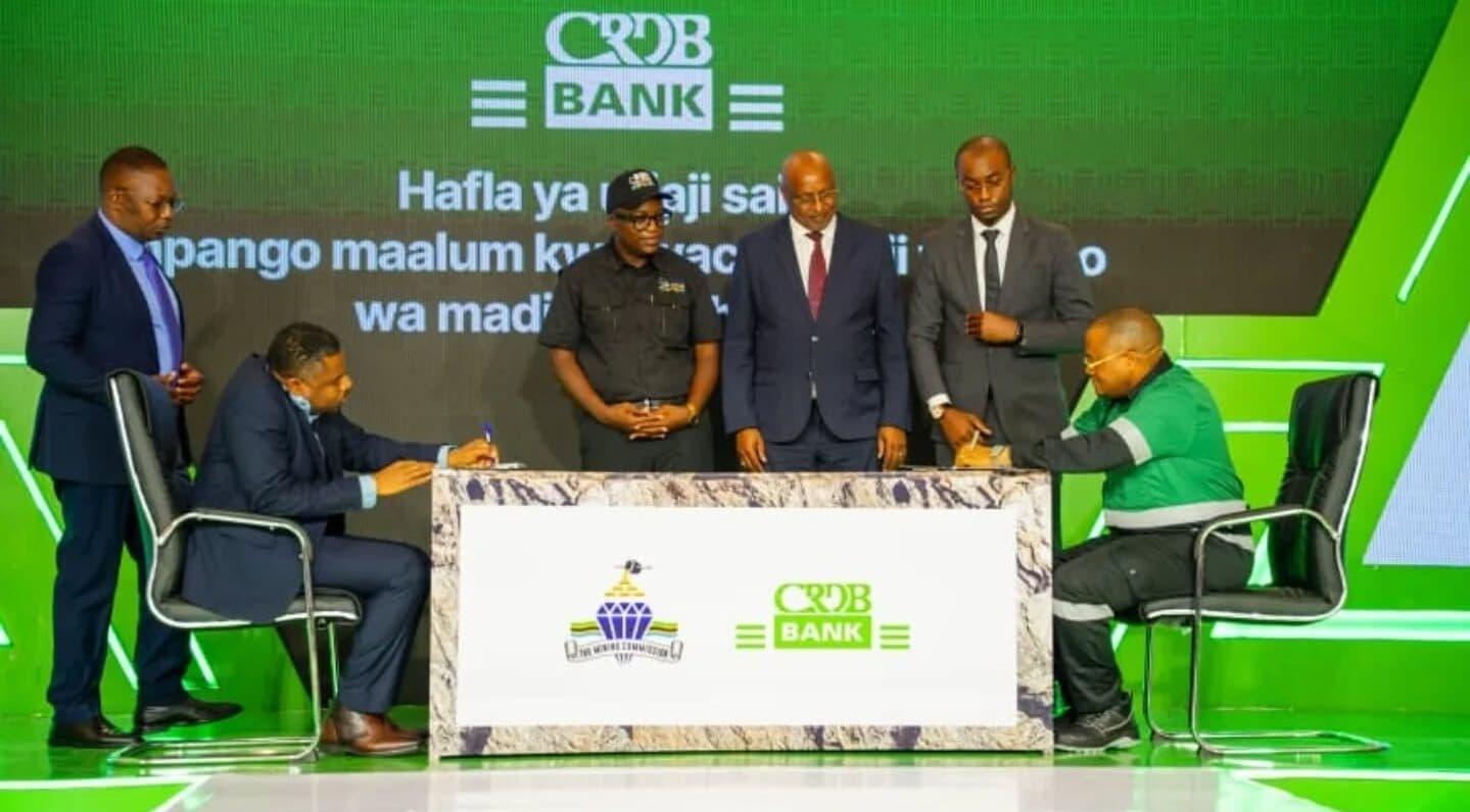 Tanzania and CRDB Partner to Fund Local Mining Sector
