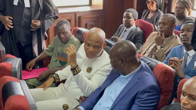 Kanu to Call Kenyan Witnesses in Nigeria Terror Trial