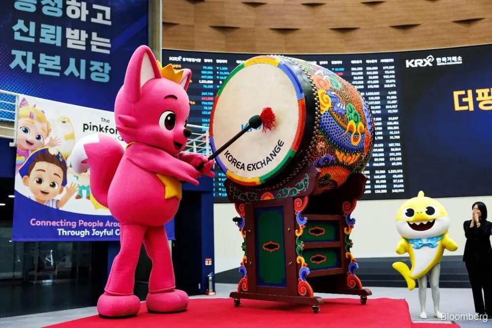 Baby Shark Creator The Pinkfong Company Soars in Stock Debut