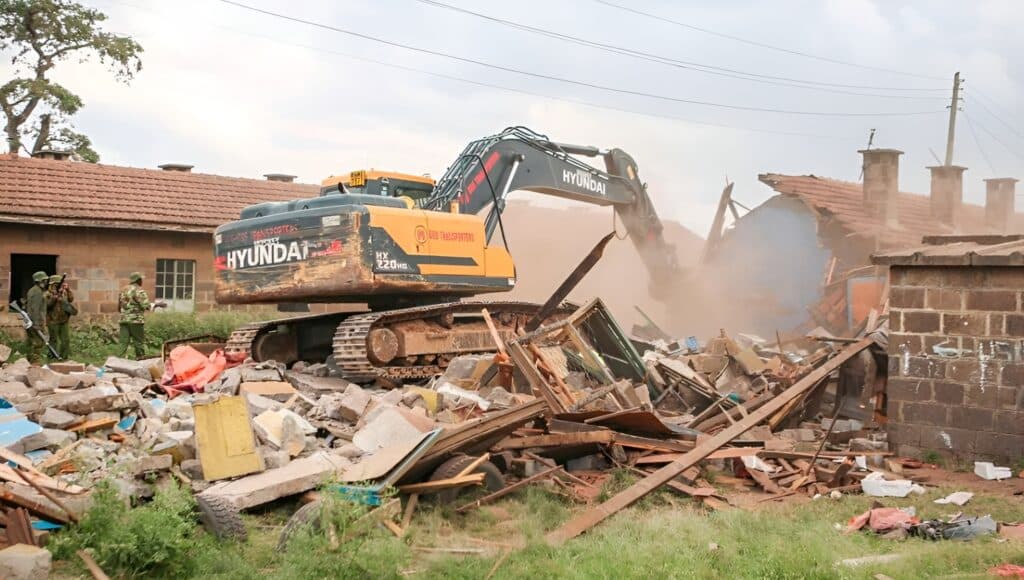 State Defies Court Order, Demolishes Makongeni Estate for Housing Project