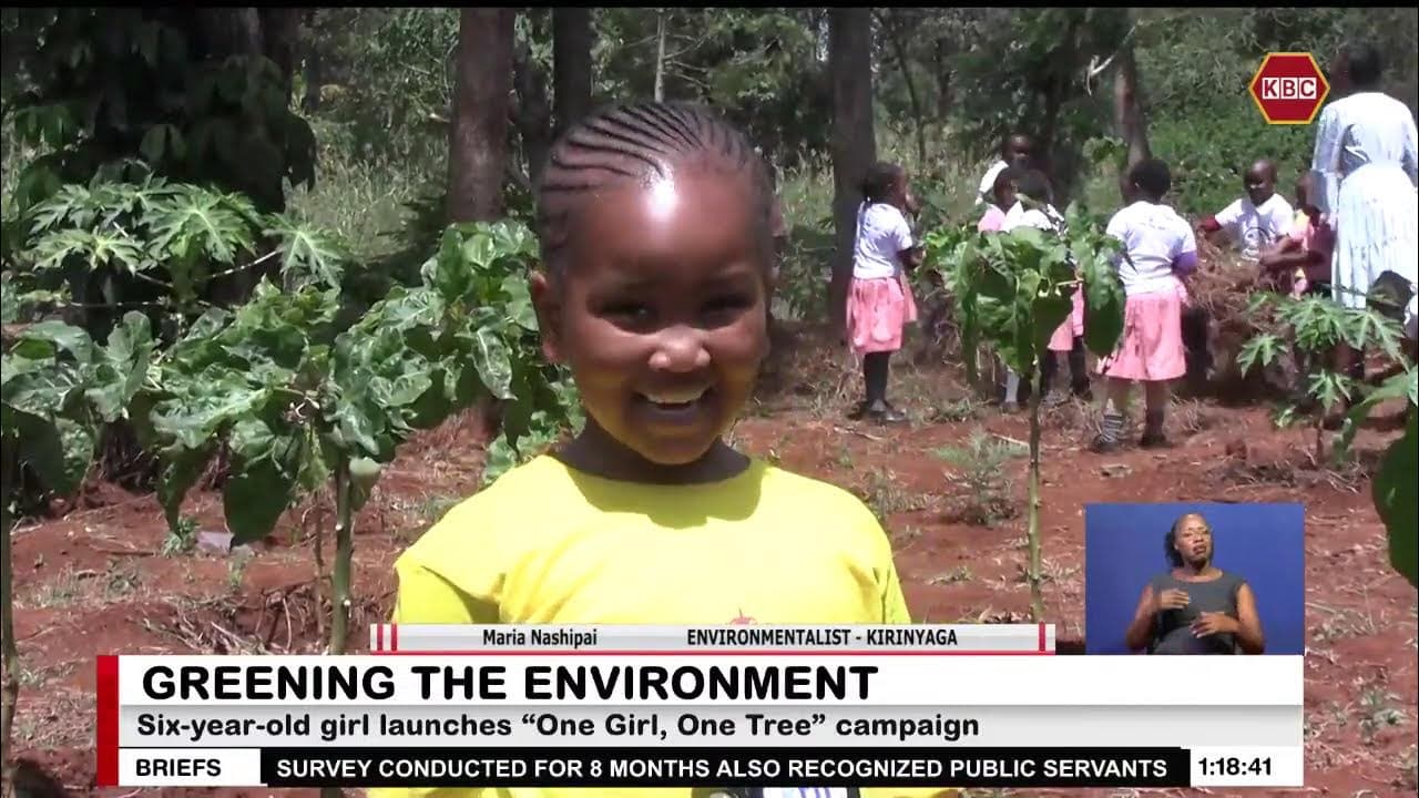 Meet Maria: The Six-Year-Old Climate Warrior Re-Greening Kirinyaga