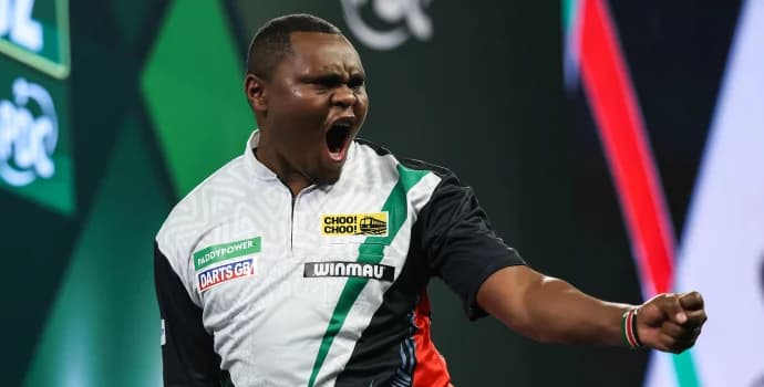 Kenya's Arrow of Destiny: Munyua Takes Aim at Dutch Opponent