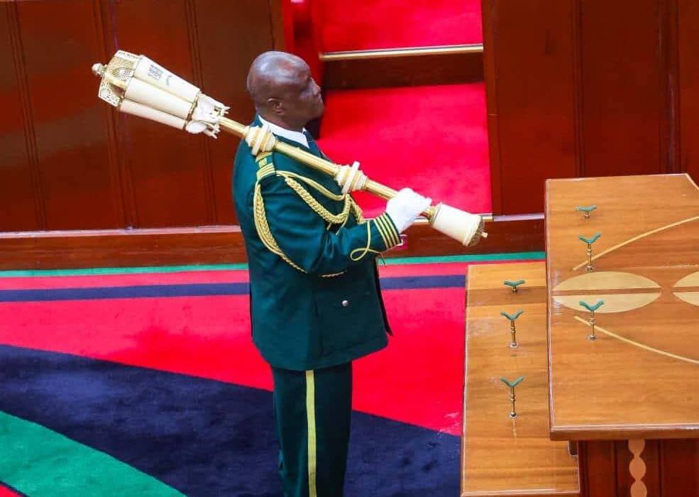 Parliament Honours Lekulo in Final March After Two Decades' Service