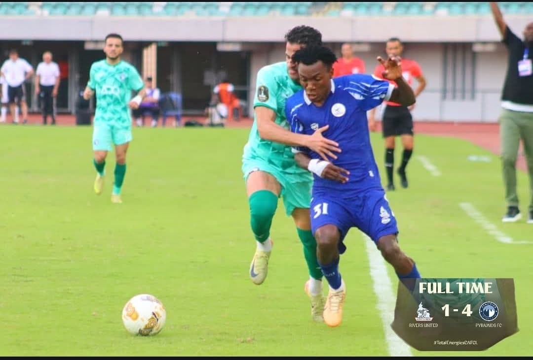 Rivers United Crumbles as Pyramids FC Seize Top Spot