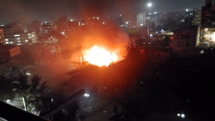 Fire Breaks out Near Jumia Hospital in Huruma