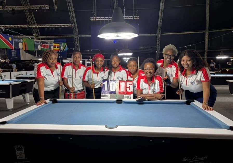 Global Ambition: Kenya Women Pool Team Targets World Stage